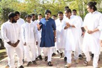 Pawan Kalyan felicitates wrestlers Photos